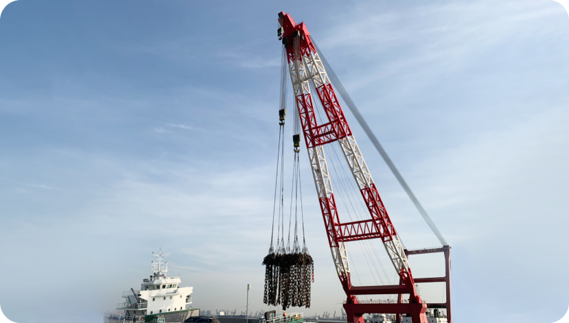 <p>January 2021:</p><p>R6 mooring chain put into production and sales</p>